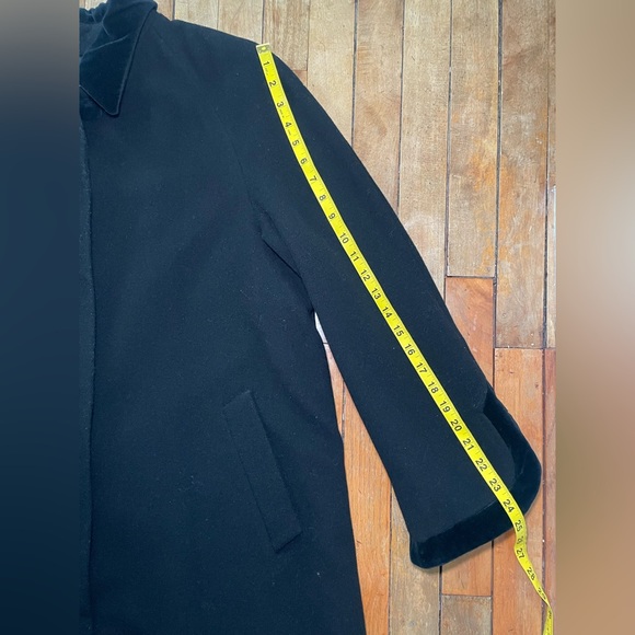 Vintage Jones New York Wool with cashmere swing coat -Size 14 - Picture 8 of 13